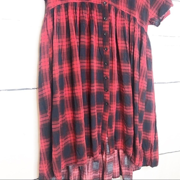 11-1-TYLHO | Mona Plaid Swing Dress - Picture 3 of 5